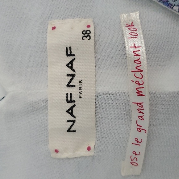 NAF NAF Paris Paisley Sleeveless Mini Dress - Picture 3 of 3